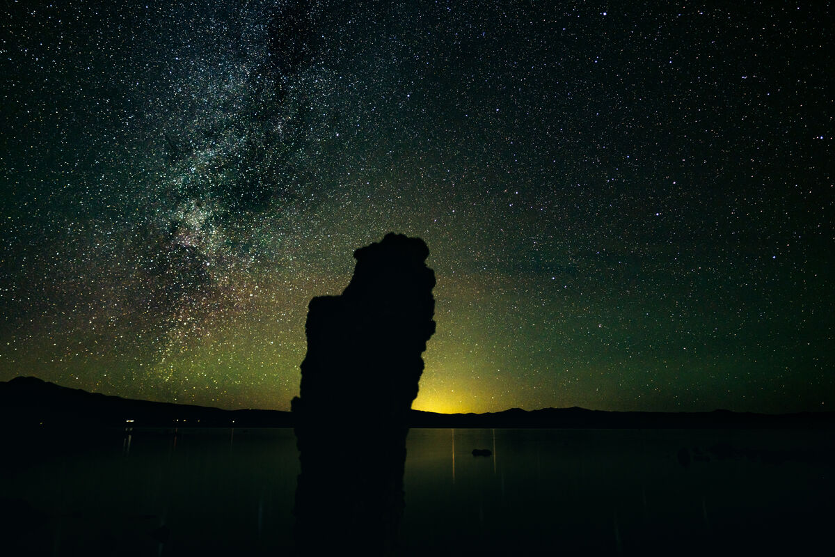 South tufa, midnight